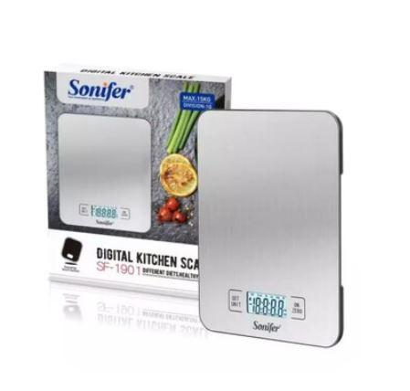 ترازو آشپزخانه 15 کیلویی اصلی سونیفر مدل SF-1901