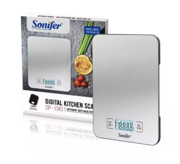 ترازو آشپزخانه 15 کیلویی اصلی سونیفر مدل SF-1901