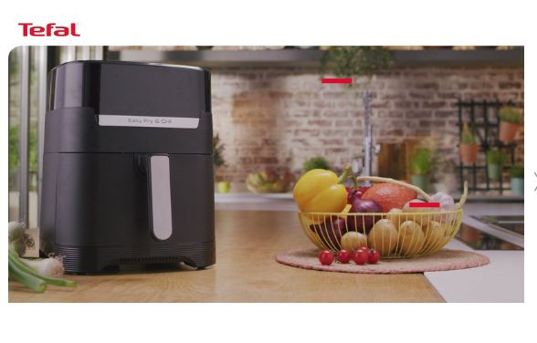 سرخ کن بدون روغن تفال اصلی مدل EY505-B